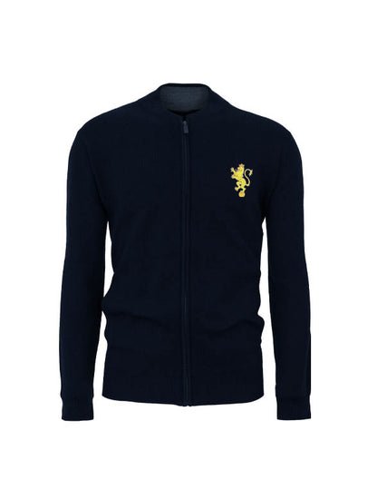 Pullover misto lana chiusura zip